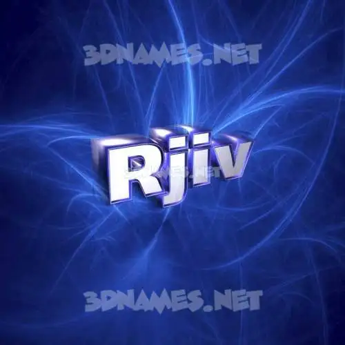 rjiv in Plasma style - 3D name wallpaper rjiv in Plasma style - 3D name wallpaper
