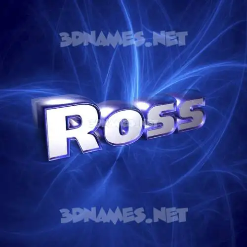 ross in Plasma style - 3D name wallpaper ross in Plasma style - 3D name wallpaper