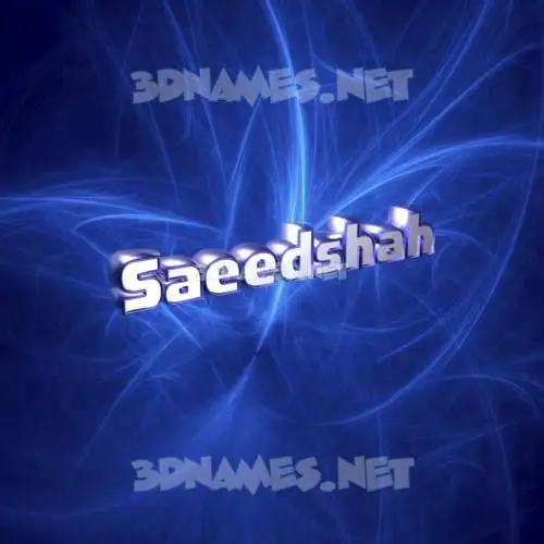 saeedshah in Plasma style - 3D name wallpaper saeedshah in Plasma style - 3D name wallpaper