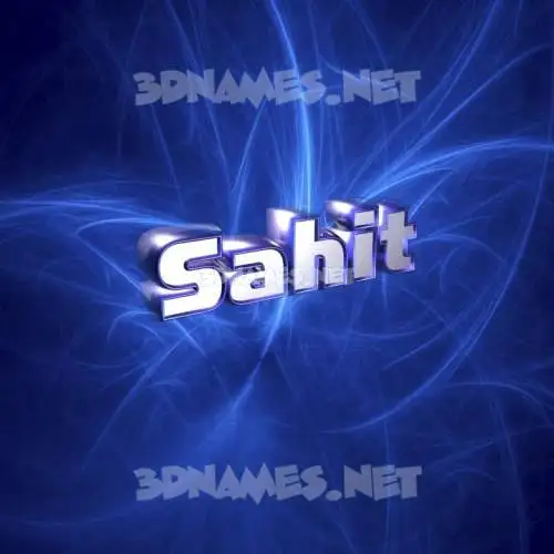 sahit in Plasma style - 3D name wallpaper sahit in Plasma style - 3D name wallpaper