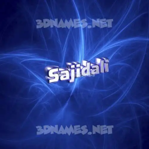 sajidali in Plasma style - 3D name wallpaper sajidali in Plasma style - 3D name wallpaper