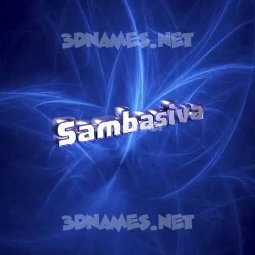 sambasiva in Plasma style - 3D name wallpaper sambasiva in Plasma style - 3D name wallpaper