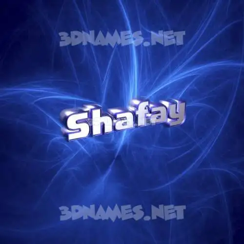 shafay in Plasma style - 3D name wallpaper shafay in Plasma style - 3D name wallpaper
