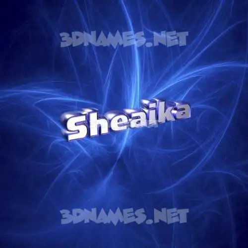 sheaika in Plasma style - 3D name wallpaper sheaika in Plasma style - 3D name wallpaper