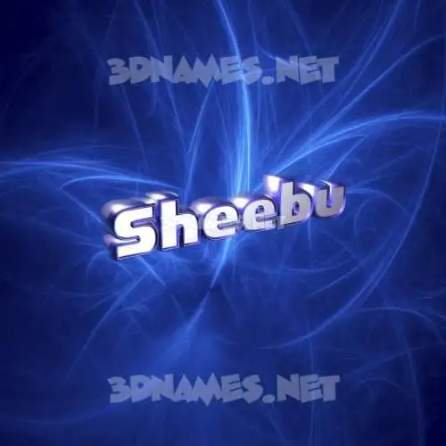 sheebu in Plasma style - 3D name wallpaper sheebu in Plasma style - 3D name wallpaper