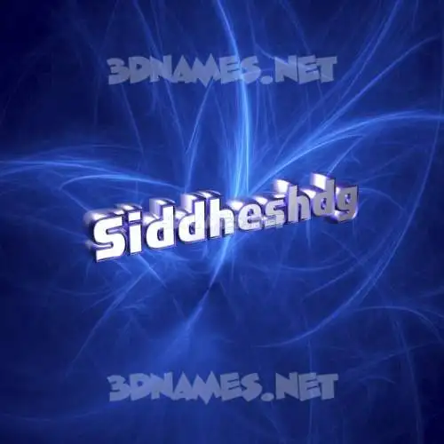 siddheshdg in Plasma style - 3D name wallpaper siddheshdg in Plasma style - 3D name wallpaper