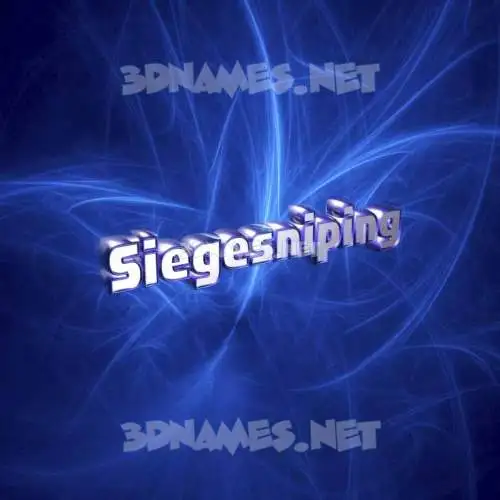 siegesniping in Plasma style - 3D name wallpaper siegesniping in Plasma style - 3D name wallpaper