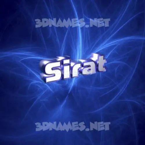 sirat in Plasma style - 3D name wallpaper sirat in Plasma style - 3D name wallpaper