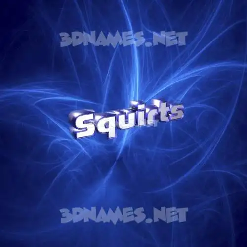 squirts in Plasma style - 3D name wallpaper squirts in Plasma style - 3D name wallpaper
