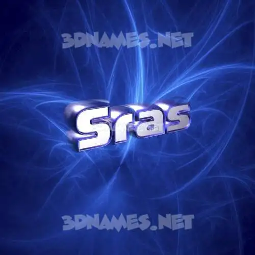 sras in Plasma style - 3D name wallpaper sras in Plasma style - 3D name wallpaper
