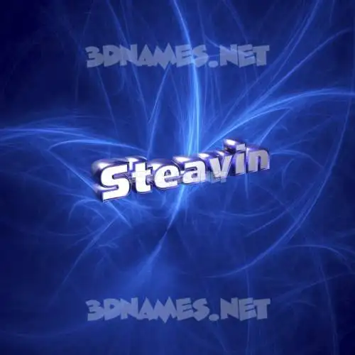 steavin in Plasma style - 3D name wallpaper steavin in Plasma style - 3D name wallpaper