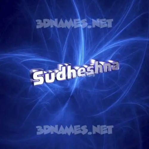 sudheshna in Plasma style - 3D name wallpaper