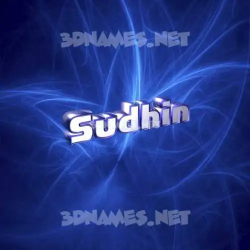 sudhin in Plasma style - 3D name wallpaper sudhin in Plasma style - 3D name wallpaper