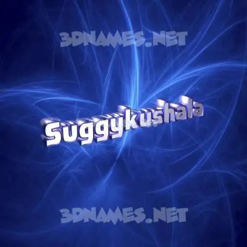 suggykushala in Plasma style - 3D name wallpaper suggykushala in Plasma style - 3D name wallpaper