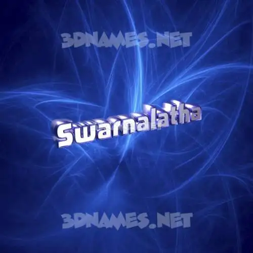 swarnalatha in Plasma style - 3D name wallpaper swarnalatha in Plasma style - 3D name wallpaper