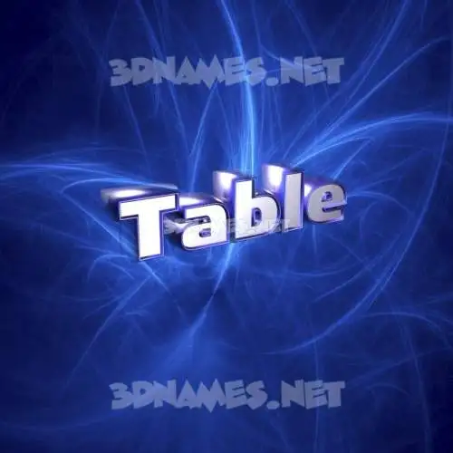 table in Plasma style - 3D name wallpaper table in Plasma style - 3D name wallpaper