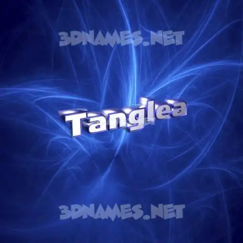 tanglea in Plasma style - 3D name wallpaper tanglea in Plasma style - 3D name wallpaper