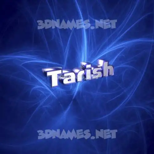 tarish in Plasma style - 3D name wallpaper tarish in Plasma style - 3D name wallpaper