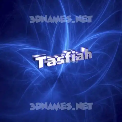 tasfiah in Plasma style - 3D name wallpaper tasfiah in Plasma style - 3D name wallpaper