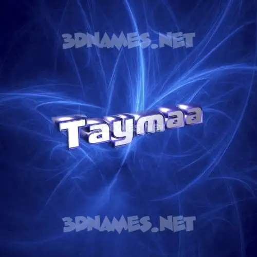 taymaa in Plasma style - 3D name wallpaper taymaa in Plasma style - 3D name wallpaper