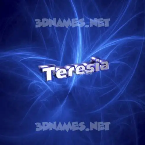 teresia in Plasma style - 3D name wallpaper teresia in Plasma style - 3D name wallpaper