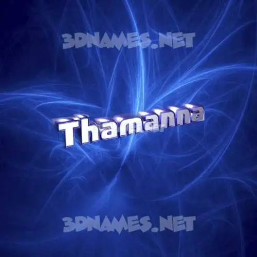 thamanna in Plasma style - 3D name wallpaper thamanna in Plasma style - 3D name wallpaper