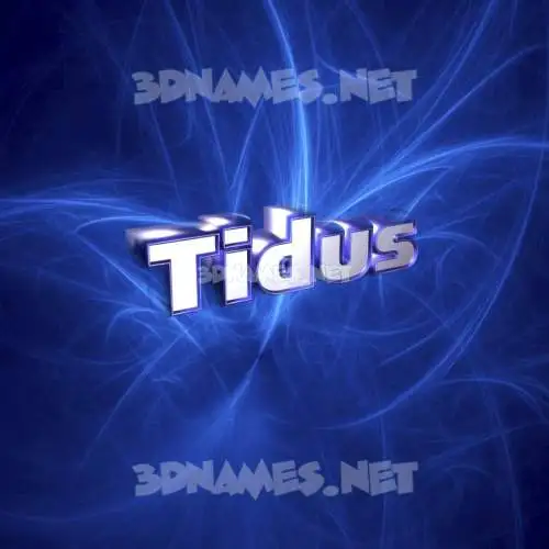 tidus in Plasma style - 3D name wallpaper tidus in Plasma style - 3D name wallpaper