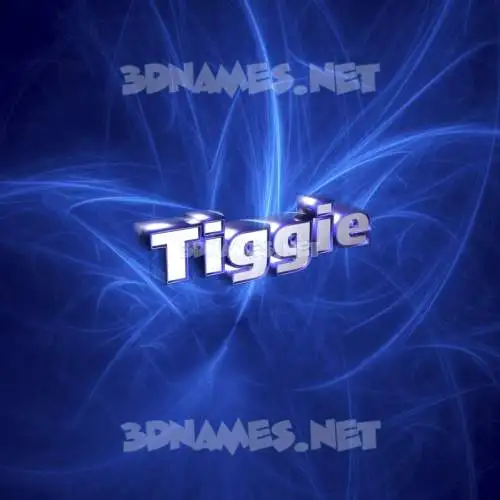 tiggie in Plasma style - 3D name wallpaper tiggie in Plasma style - 3D name wallpaper