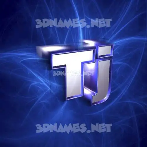 tj in Plasma style - 3D name wallpaper tj in Plasma style - 3D name wallpaper