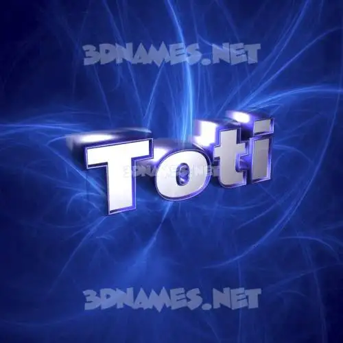 toti in Plasma style - 3D name wallpaper toti in Plasma style - 3D name wallpaper