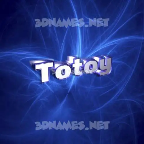 totoy in Plasma style - 3D name wallpaper totoy in Plasma style - 3D name wallpaper