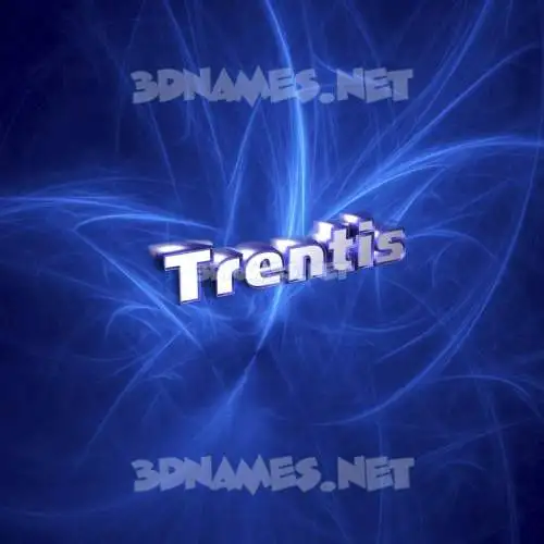 trentis in Plasma style - 3D name wallpaper trentis in Plasma style - 3D name wallpaper