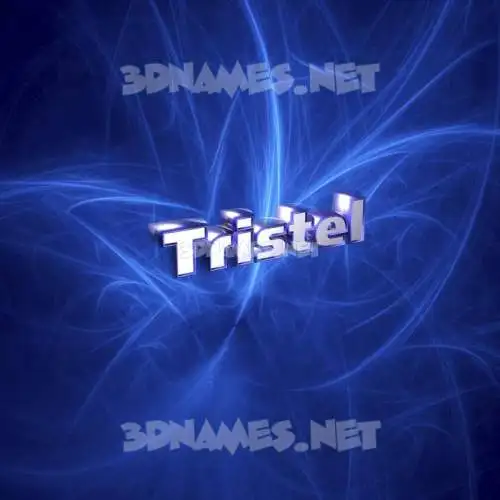 tristel in Plasma style - 3D name wallpaper tristel in Plasma style - 3D name wallpaper