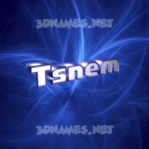 tsnem in Plasma style - 3D name wallpaper tsnem in Plasma style - 3D name wallpaper