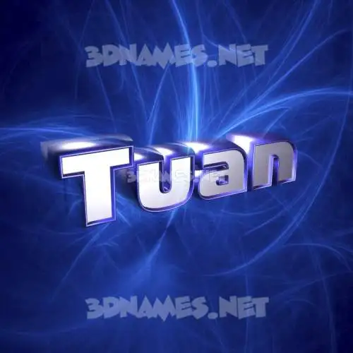 tuan in Plasma style - 3D name wallpaper tuan in Plasma style - 3D name wallpaper
