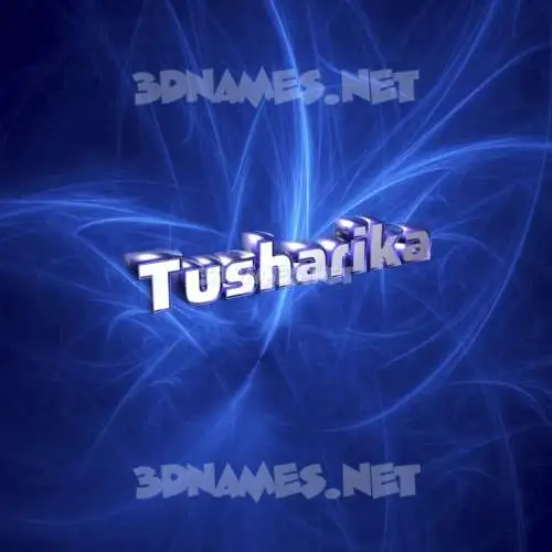tusharika in Plasma style - 3D name wallpaper tusharika in Plasma style - 3D name wallpaper