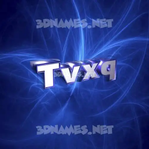 tvxq in Plasma style - 3D name wallpaper