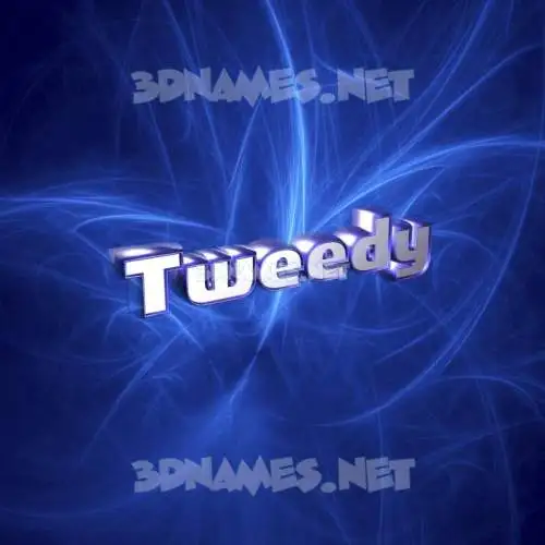 tweedy in Plasma style - 3D name wallpaper tweedy in Plasma style - 3D name wallpaper