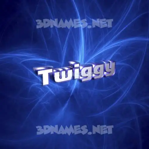 twiggy in Plasma style - 3D name wallpaper twiggy in Plasma style - 3D name wallpaper