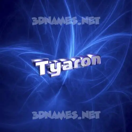 tyaron in Plasma style - 3D name wallpaper tyaron in Plasma style - 3D name wallpaper