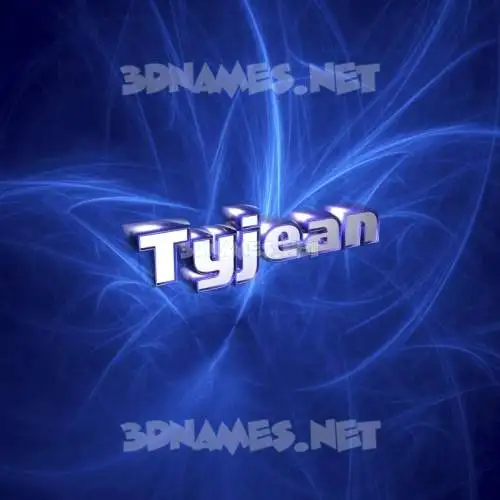 tyjean in Plasma style - 3D name wallpaper tyjean in Plasma style - 3D name wallpaper