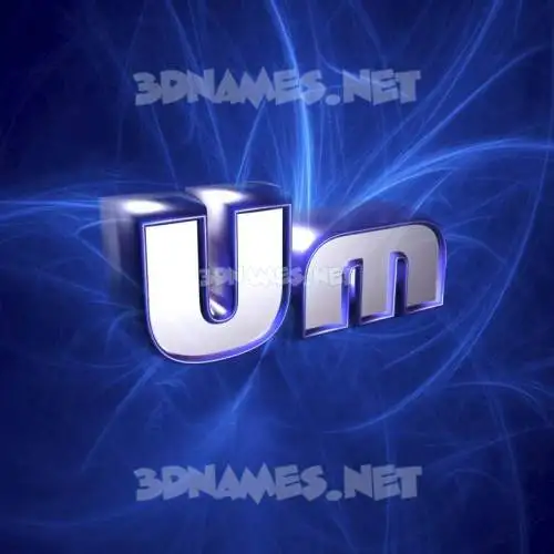 um in Plasma style - 3D name wallpaper um in Plasma style - 3D name wallpaper
