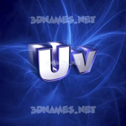 uv in Plasma style - 3D name wallpaper uv in Plasma style - 3D name wallpaper