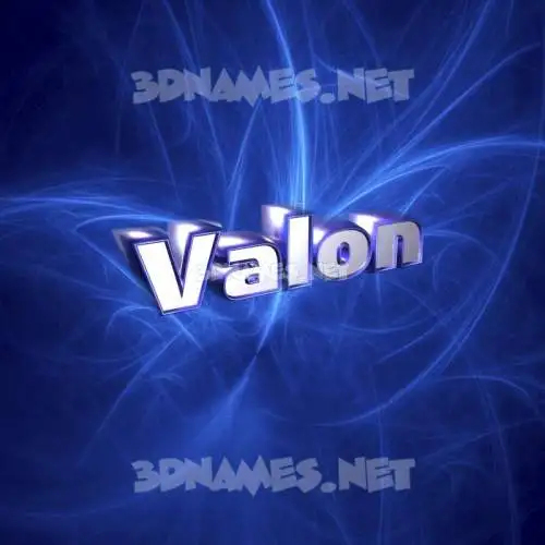valon in Plasma style - 3D name wallpaper valon in Plasma style - 3D name wallpaper