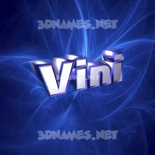 vini in Plasma style - 3D name wallpaper vini in Plasma style - 3D name wallpaper
