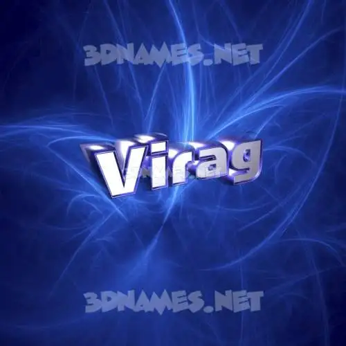 virag in Plasma style - 3D name wallpaper virag in Plasma style - 3D name wallpaper