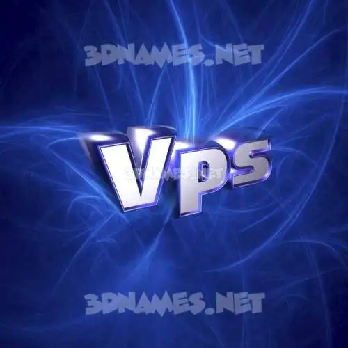 vps in Plasma style - 3D name wallpaper