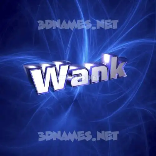 wank in Plasma style - 3D name wallpaper wank in Plasma style - 3D name wallpaper