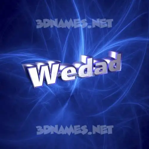 wedad in Plasma style - 3D name wallpaper wedad in Plasma style - 3D name wallpaper