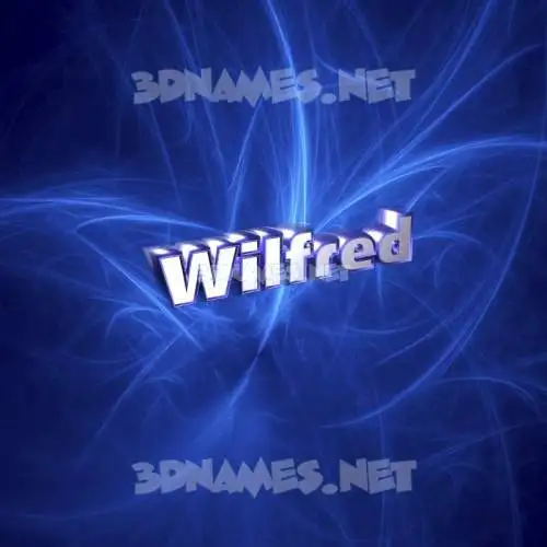 wilfred in Plasma style - 3D name wallpaper wilfred in Plasma style - 3D name wallpaper
